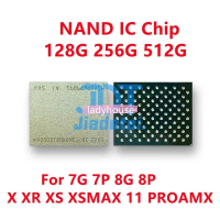 ชิป IC NAND หน่วยความจำแฟลช HDD, ใหม่ดั้งเดิม, 128GB, 256GB, 512GB, เหมาะสำหรับโทรศัพท์, iPhone 7G, 