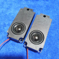 a pair Audio Portable Speakers 10045 LED TV Speaker 8 Ohm 5W Double Diaphragm Bass Computer Speaker DIY For Home Theater 4.9