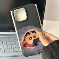 ❤️จัดส่งทันที❤️เคสไอโฟน11 12 13 14 15 16 Pro Max Cute cartoon crayon shinchan Luxury Case สำหรับ iPh