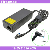 Pengecas 19.5V 2.31A 45W untuk Laptop HP 15 15t 15s 15-g 15-gw 15-r 15-ra 15-rb 15-du 15s-eq 15s-fq 