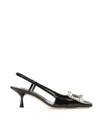 SR TWENTY - SLINGBACK BLACK