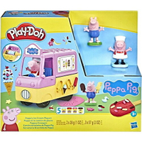 《Play-Doh 培樂多》 佩佩豬冰淇淋車遊戲組 東喬精品百貨(F3597)