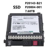 NEW Solid State Drive P20143-B21 P20804-001 7.68TB 2.5in SFF DS NVMe PCIe SCN Read Intensive SSD for H+PE ProLiant G10 Servers