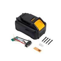 Battery Plastic Case+Lithium Battery Protective Board for Battery Tool 21700 10-Cell Battery Case Kit