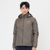 【Hilltop 山頂鳥】GORE-TEX PACLITE PLUS 防水透氣抗UV 超輕量可拆帽外套 男款 罐頭卡其｜PH22XM20ECN0