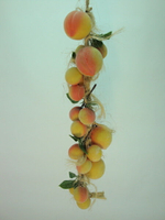 《食物模型》水蜜桃串 水果模型 - B3005A