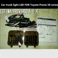 Car trunk light LED FOR Toyota Previa 50 series estima tail trunk door reading light modification