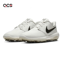 Nike 高爾夫球鞋 Roshe G Tour 男鞋 白 黑 皮革 鞋釘 高球 運動鞋 AR5580-100