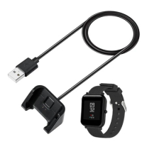 Usb Charging Cable Cradle Dock Charger For Xiaomi Huami Amazfit Bip Smart Watch Youth Edition Smartband Chargers Accessories