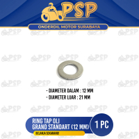 Ring Tap Oli Grand \17 (Harga Per 1 PCS) - Ring Reng Plat Baut Tap Oli Oil 17 Bawah Honda Astea Prim