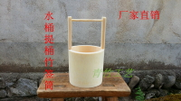竹制品竹筒盆栽花盆特色玩具創意家居擺設擺件竹水桶竹制工藝水桶