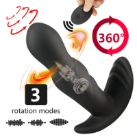 Prostate Stimulator Vibrator Sex Toy Male Prostate Massager Dildo Anal Plug Wireless G-Spot Stimulate Vibrator for Man Women