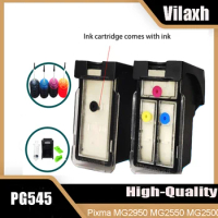 PG545 CL546 Compatible Refillable Ink Cartridge for Canon Pixma MG2950 MG2550 MG2500 MG3050 MG2450 MG3051 MX495 for canon g3100
