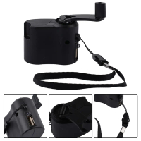 1PCS USB Hand Crank Charger Generator Manual Dynamo Mobile  Charge