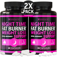 (2 Pack) Night Time Weight Loss Pills for Women - Advanced Weight Loss Supplement - Fat Burners for 
