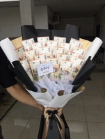 BUKET UANG | BUKET KOSONGAN | BUKET UANG 20 LEMBAR | MONEY BOUQUET Cello/Kertas Wrapping Merah