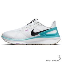 【下殺】Nike 慢跑鞋 女鞋 STRUCTURE 25 白黑藍【運動世界】DJ7884-103