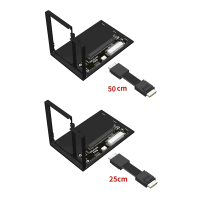 อินเทอร์เฟซ OCuLink, การ์ดแสดงผลภายนอก, แท่นขยาย, สายชายถึงชาย, ประเภท ATX, PCIe4.0, 64Gbps, F9G-F99