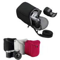 Túi đựng máy ảnh cho Panasonic DMC GF3 GF5 gf6 GF7 gf8 gf9 gf10 GX7 gx80 gx85 Lumix gx8 lx100 LX7 LX5 LX3 GM1 GM2 gm5 có dây đeo