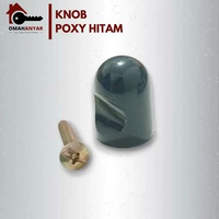 (6 PCS) Knob Lemari Plastik Motif Bola Poky Gelas Cum-Cum Jati Handle Tarikan Pintu Laci Kitchen Set