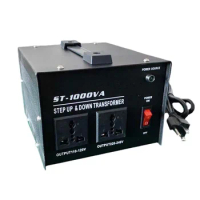 Household 1000W power transformer 220V to 110V voltage regulating power transformer voltage converter voltage conversion