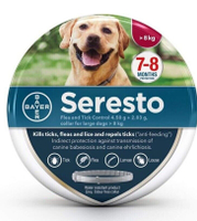 ปลอกคอป้องกันหนอน Solado ขายดีใหม่ seresto แมวและสุนัข Elanco ปลอกคอกำจัดหมัด Bayer