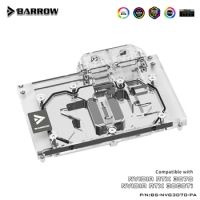 Barrow 3070 3060ti GPU Water Cooling Block for NVIDIA Founder Edition RTX3070 3060ti,GPU Cooler, PC Water Cooling,BS-NVG3070-PA