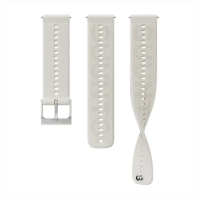 Suunto 22mm Athletic 6 矽膠錶帶 S+M 霜灰色