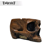 Asbak skull evilpraise apparel - asbak resin bentuk tengkorak
