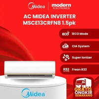 AC INVERTER MIDEA 1.5 PK AC Midea 1.5 PK MSCE-13CRFN8 UNIT ONLY