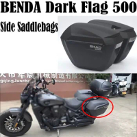 For BENDA Dark Flag 500 Motorcycle Saddle Bag Side Saddlebags Accessories Fit BENDA Dark Flag 500 Da