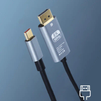Cáp USB-C sang HDMI (HM) 8K 60Hz/4K 120Hz – Tốc độ siêu cao, chất liệu nhôm, dài 2 m