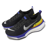 【NIKE 耐吉】慢跑鞋 Zoomx Invincible Run FK 3 黑 黃 藍 男鞋 針織 運動鞋(DR2615-003)