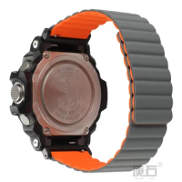 Silicone Double sided Magnetic watchband Strap For Casio G Shock GW-9400 GW-9300 G-9400 G-9300 Watchbands Accessories