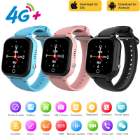 C80 Smart Watch For Kids SIM Card 4G Call Video Inligent Bracelet Voice Chat Camera Monitor Phone Watch For Child Smartwatch