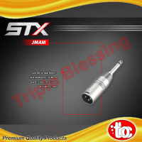 Adapter Converter Jack Mic XLR Male to Jack Akai Mono 6,5mm - STX JMAM