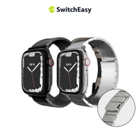 SwitchEasy 魚骨牌 Apple Watch Maestro M 不鏽鋼磁扣鏈錶帶 金屬不鏽鋼磁吸錶帶