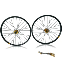 Kalosse 26/27.5/29Inches Alloy Mountain Bike Wheel 100/135MM 4Bearings Hubs 32Holes bike wheels