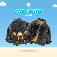 Littlekimy - Jaket Jeans Anak Unisex Usia 1 sd 13 Tahun Avril Chester Jacket Original Laki-Laki Pere