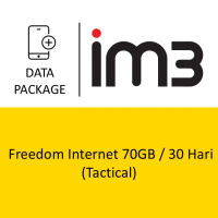 Paket Data Indosat - Freedom Internet 70GB / 30 Hari (Tactical)