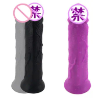 New Realistic Dildo waterproof simulation soft dildo, Sex Product Flexible Penis with textured shaft, Adult Sex toys for woman