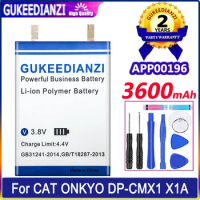 GUKEEDIANZI Battery 2400mAh For onkyo XDP-300R DP-X1 100R Player DP-CMX1 X1A HA200 HA300 PD-S10 DP-S