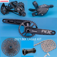 2021 SRAM NX EAGLE 1x12S 11-50T 12 Speed Groupset DUB Trigger Shifter PG-1210 or PG-1230 Cassette Rear Derailleur Chain Crankset