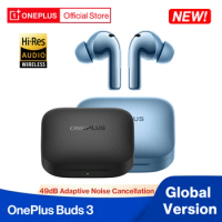 New OnePlus Buds 3 Global Version Bluetooth TWS Earphone 49dB Active Noise Cancellation Wireless Headphone for OnePlus 12