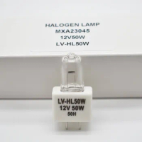 MXA23045 12V 50W halogen light bulb 12V50W Nikon LV-HL50 MM-400/800 LV150 tool maker measuring microscope lamp