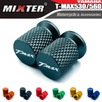 Tire Valve Air Port Stem Cover Cap Plug For YAMAHA T-MAX500 T-MAX 530 TMAX530 DX SX 12-19 T-MAX 560 TMAX560 MAX TECH SX DX 20-21