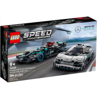 【LEGO 樂高】#76909 賓士F1 W12 E Performance & Project One