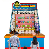 new stall project darts balloon carnival game outdoor shopping mall square fun interactive amusement machine