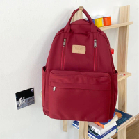 【Gift teddy bear pendant】---Classic style---High School Student Backpack---Beg Sekolah Wanita Gaya K