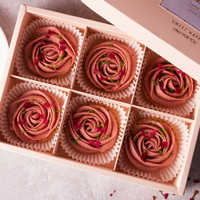 【小羊愛吃甜】.玫瑰莓果.法式沙布列塔.情人最愛禮盒.(6入/盒)